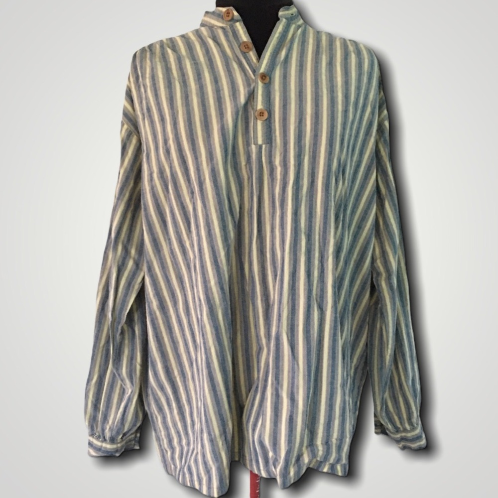 The J. Peterman Company Poet Tunic Top • XXL